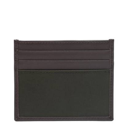 Speedrock Card Holder in Re-Nylon Camouflage and Leather - Image 2