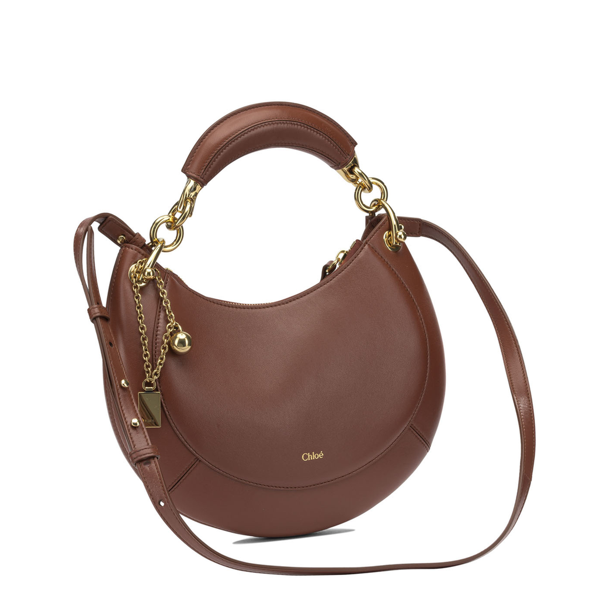 Banana Small Nappa Lambskin Handbag - Blushy Brown - Image 2