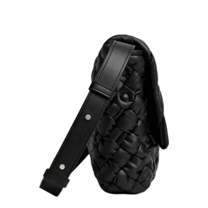 Rumple Leather Crossbody Bags - Black - Image 2