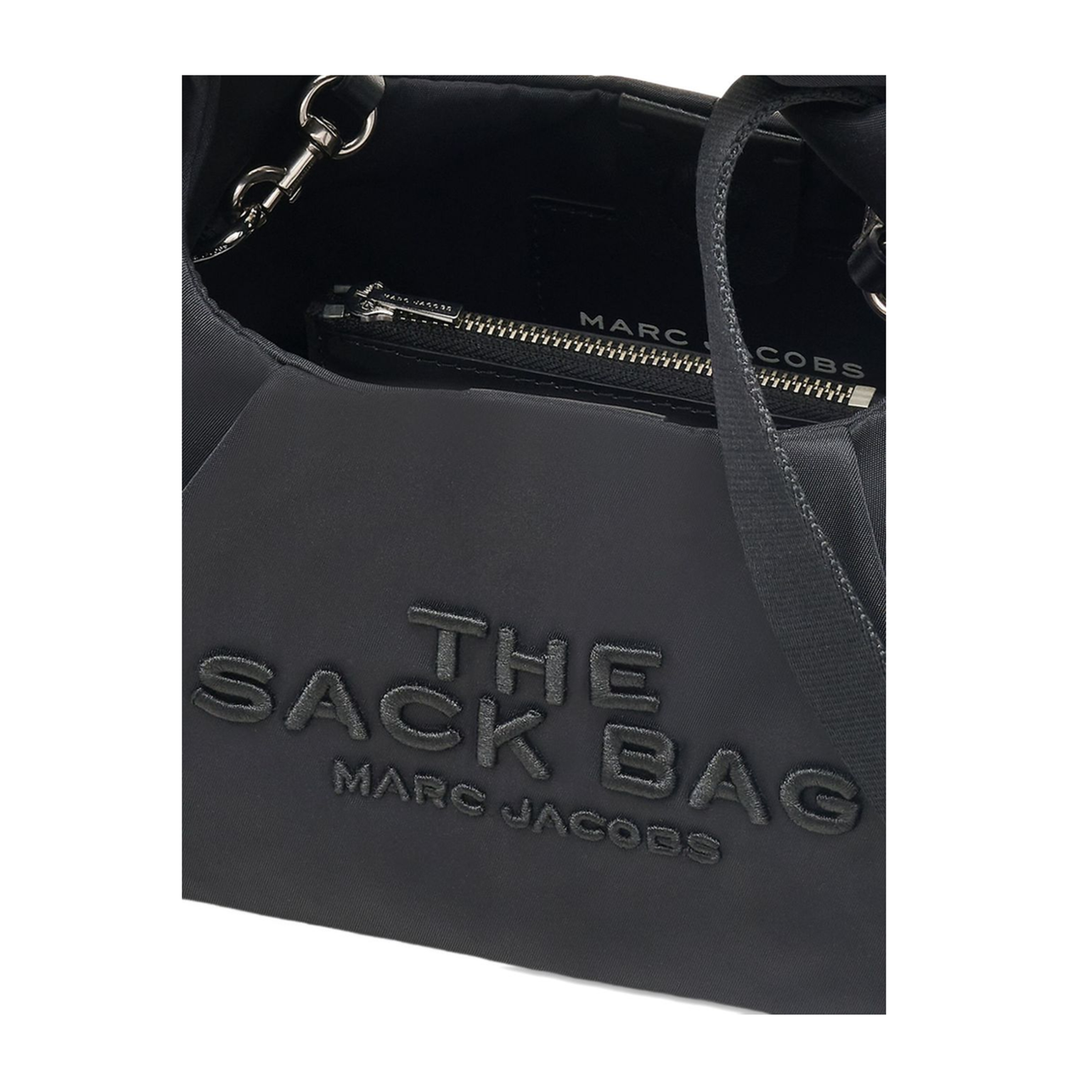 Mini Sack Nylon Handbag - Image 4