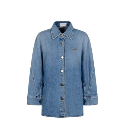 Cocoon Denim Shirt - Image 1