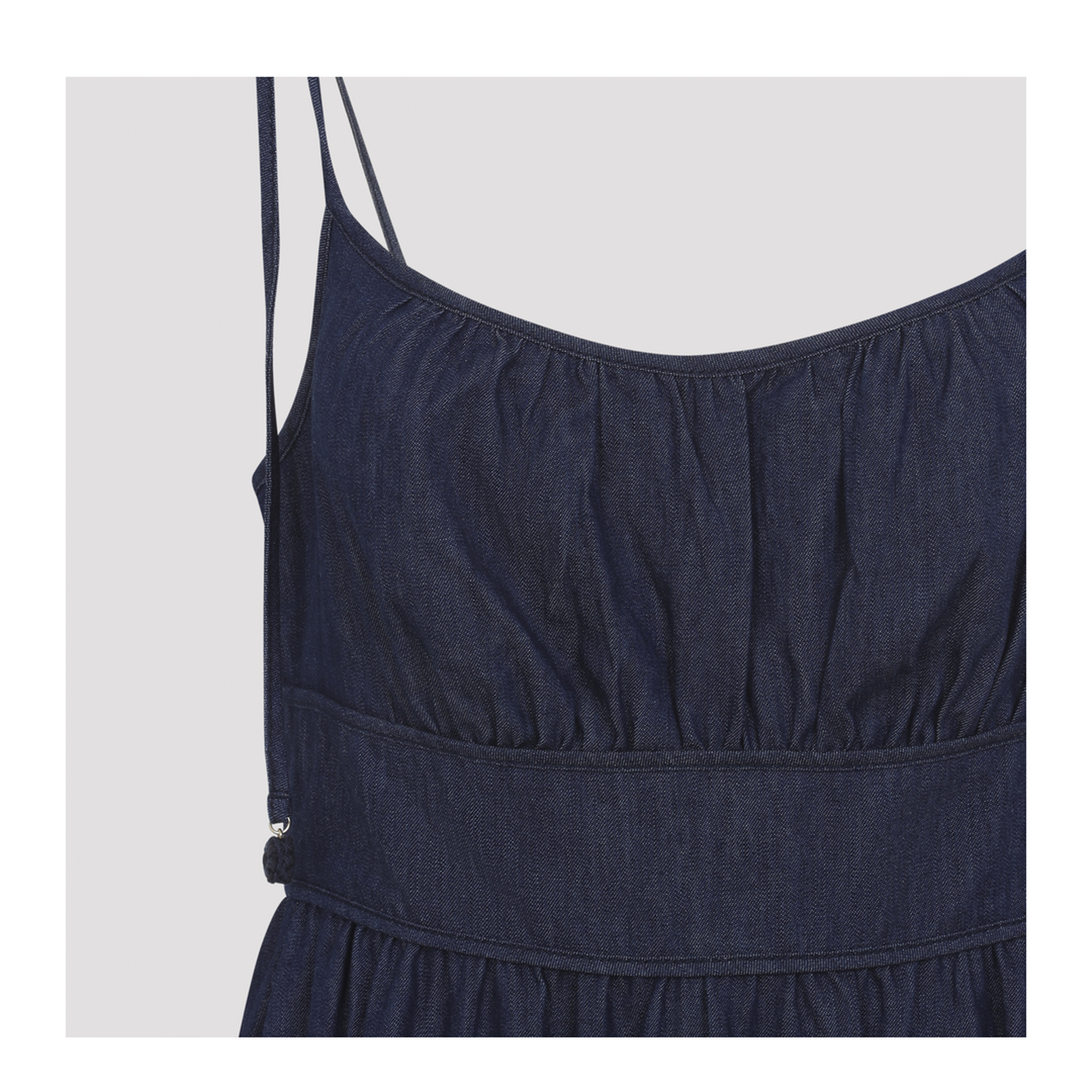 Mahon Broderie Denim Midi Dress - Image 6