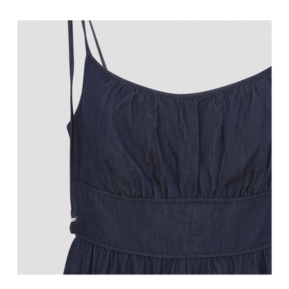 Mahon Broderie Denim Midi Dress - Image 6