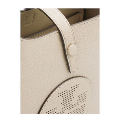 Miller Swing Medium Pebbled Leather Crossbody Bag - Soft Cement - Image 6