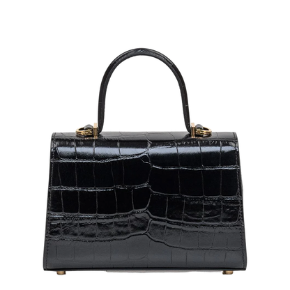 Medusa 95 Small Shoulder Bag Black - Image 4