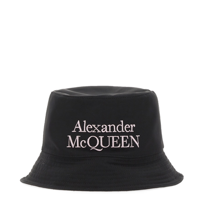 Reversible Bucket Hat with Embroidered Logo - Image 1