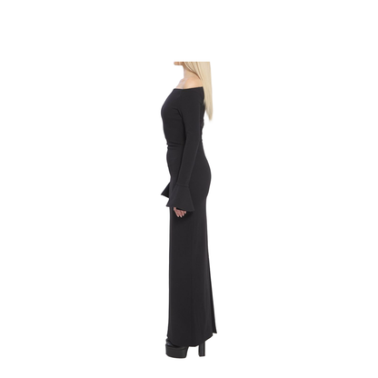 Anica Maxi Dress in Black - Image 4
