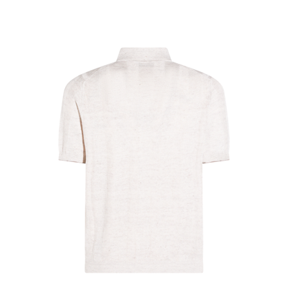 Cream Linen Blend Shirt - Image 3