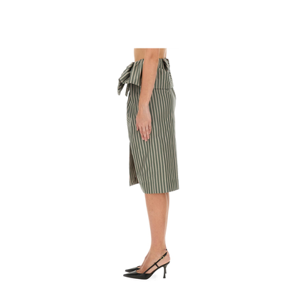 Striped Midi Skirt - Image 4