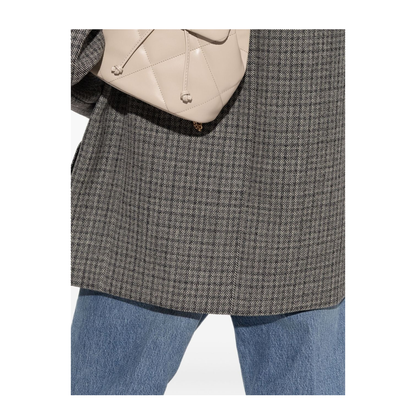 Kira Diamond Small Leather Backpack - Image 3