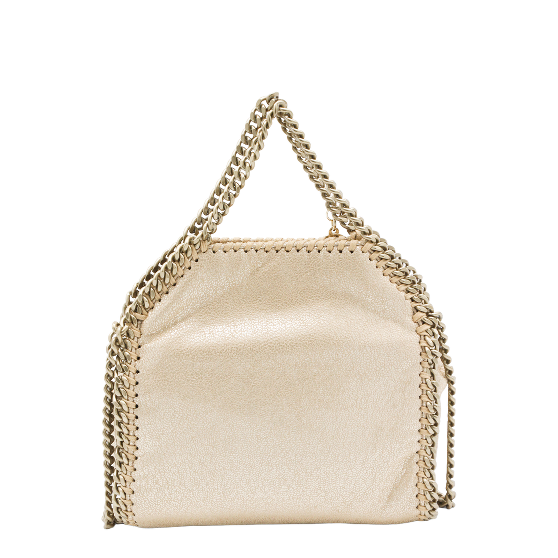 Falabella Tiny Polyester Handbag - Gold - Image 5