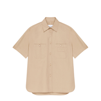 Couture Seam Cotton Shirt - Image 1