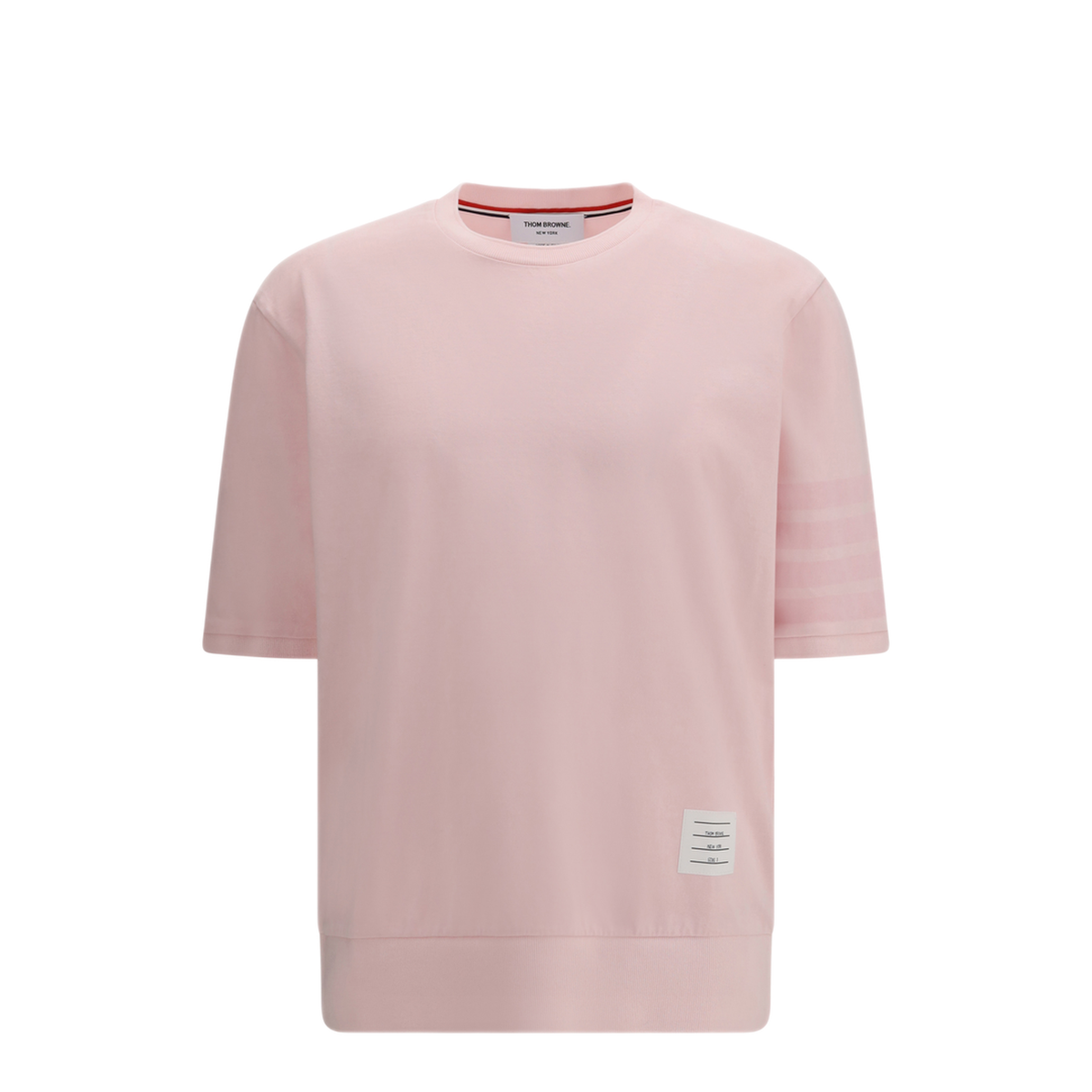 4 Bar Cotton Jersey T Shirt - Image 1