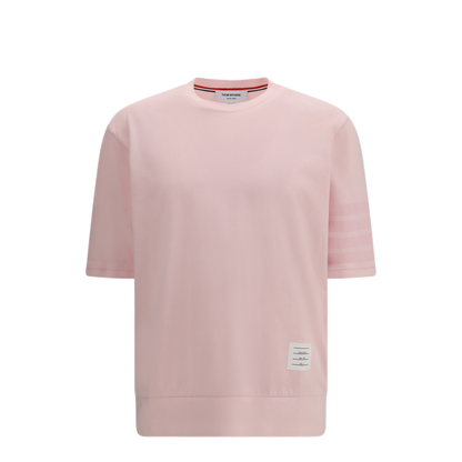4 Bar Cotton Jersey T Shirt - Image 1