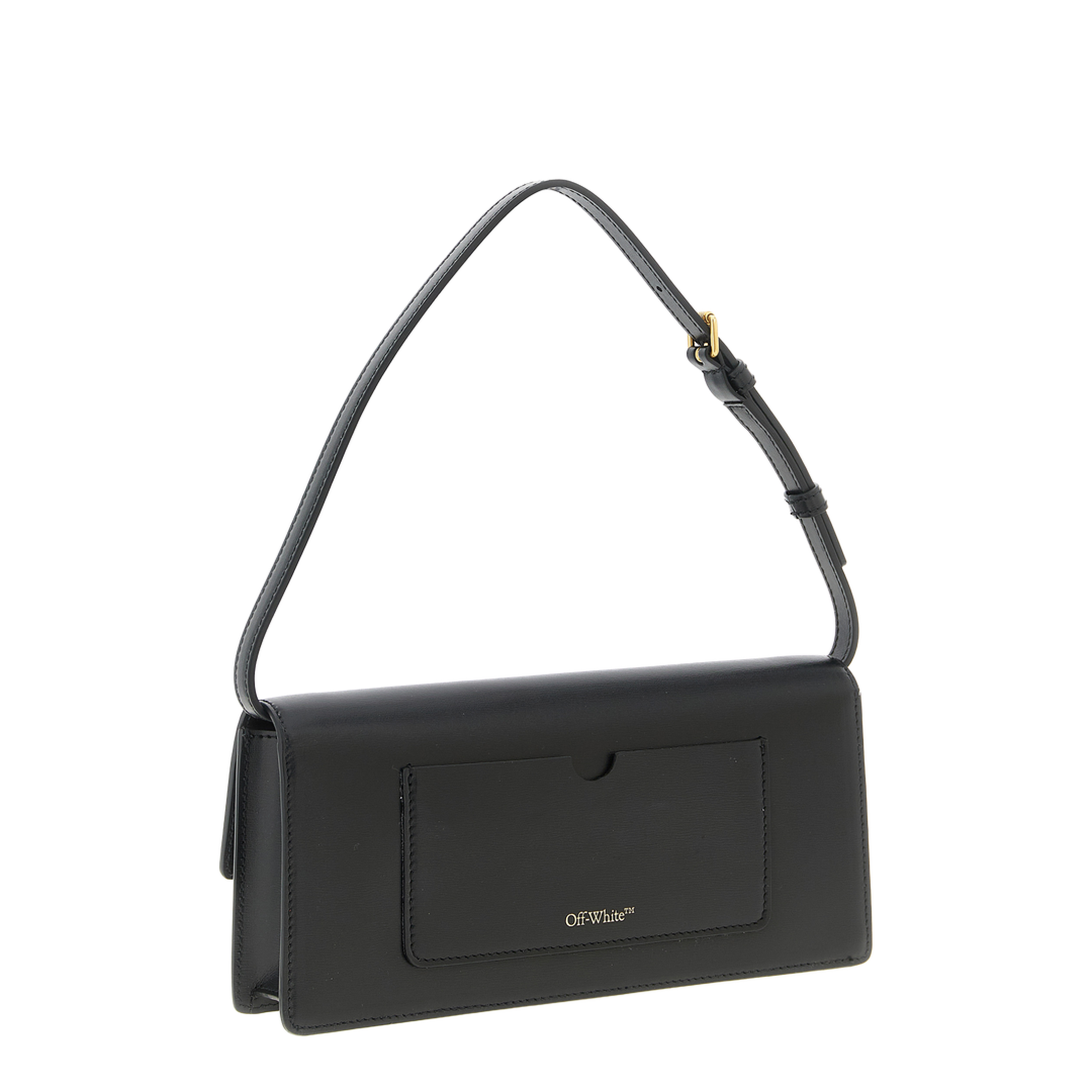 Jitney 1.0 Calf Leather Shoulder Bag - Black - Image 2