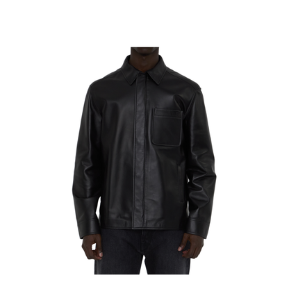 Overshirt in Lambskin Nappa - Image 1