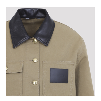 Heavy Cotton Cropped Jacket - Image 5