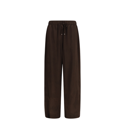 Satin Drawstring Pants - Image 1