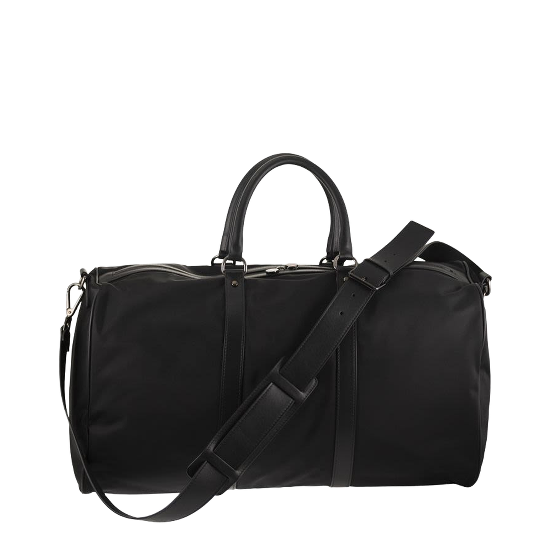 Duffel Bag With Leather Inserts - Image 2