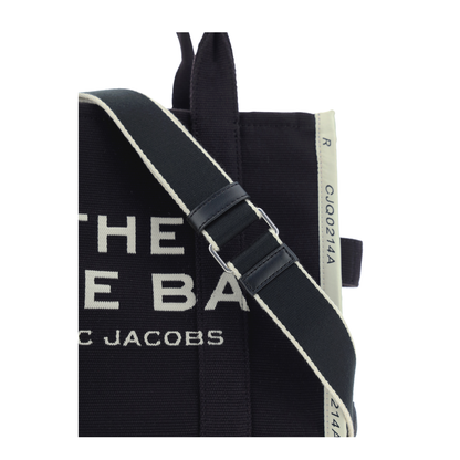 The Jacquard Medium Canvas Tote - Black - Image 4