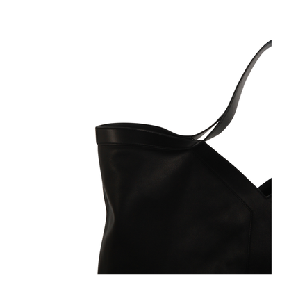 Y Maxi Tote in Grained Leather - Image 10