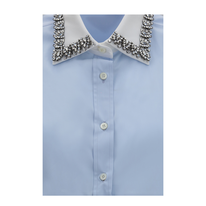 Jewel-embellished Collar Shirt - Image 3