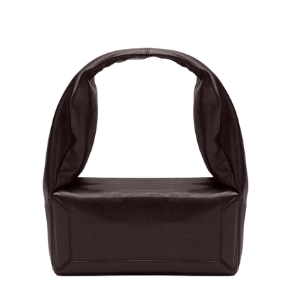 Box East West Small Bag in Burgundy Leather - Image 2