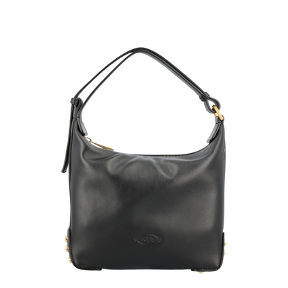 Mini Calfskin Tote - Black - Image 1