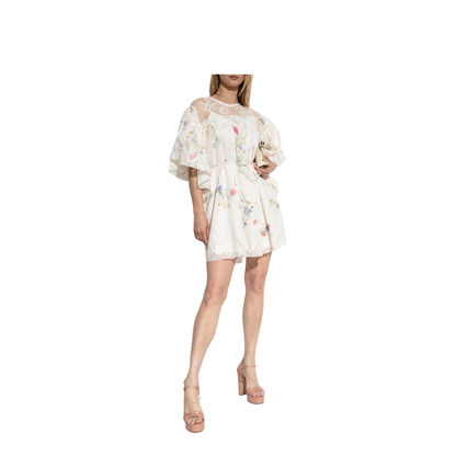 Oversize Dress Floral Motif Pastel - Image 2