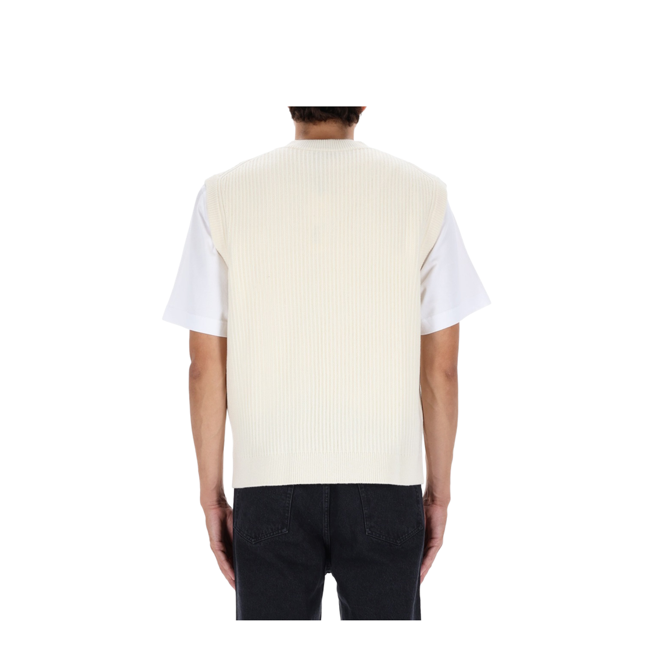 Ribbed Vest with Fox Patch - Image 2