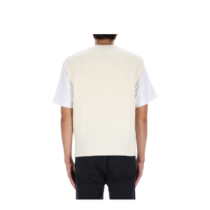 Ribbed Vest with Fox Patch - Image 2