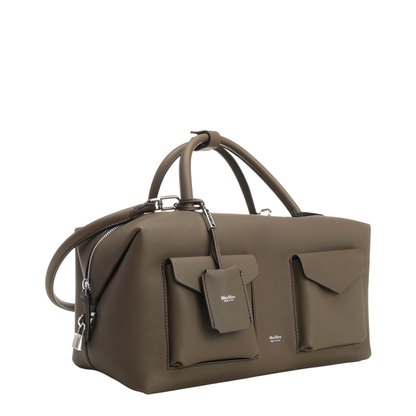 Holdall Cargo Large Cotton Bag - Brown - Image 2