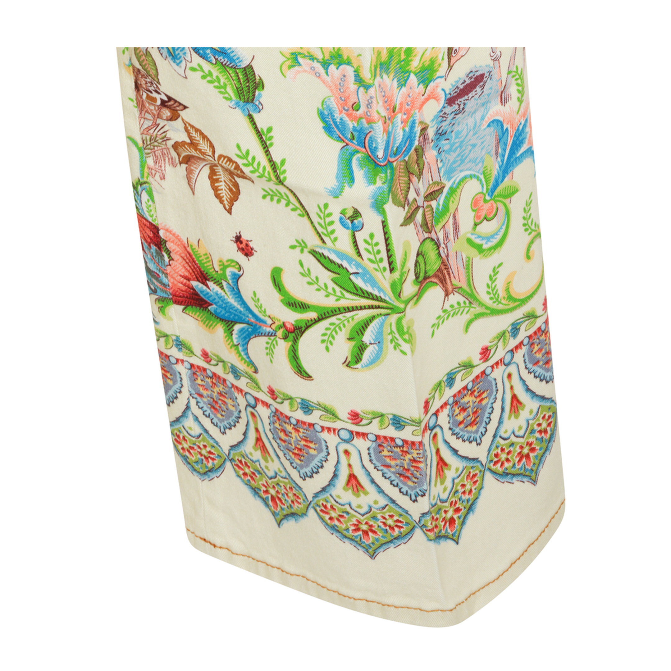 Women's Multicolor Pattern Jeans - Image 7