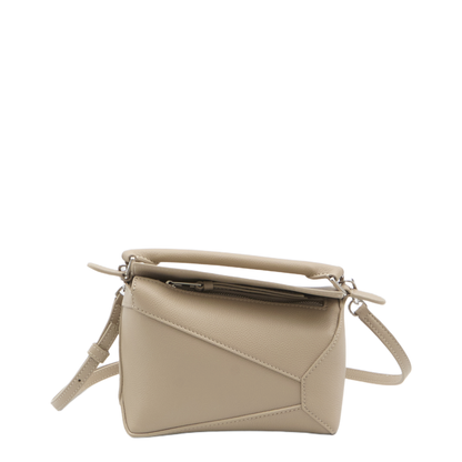 Puzzle Edge Mini Calfskin Crossbody - Clay - Image 1