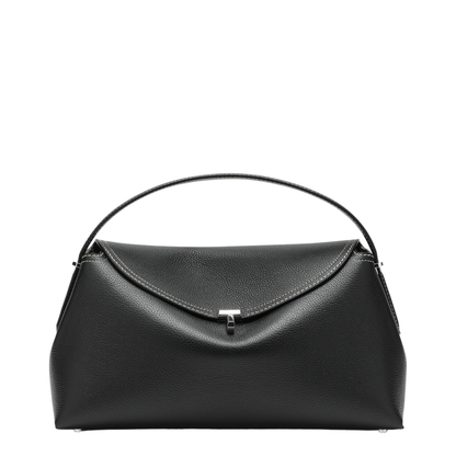 Everyday Bag in Black Grained Leather - Image 1