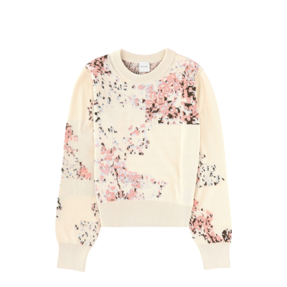 Cotton and Mohair Blend Sweater - Image 1