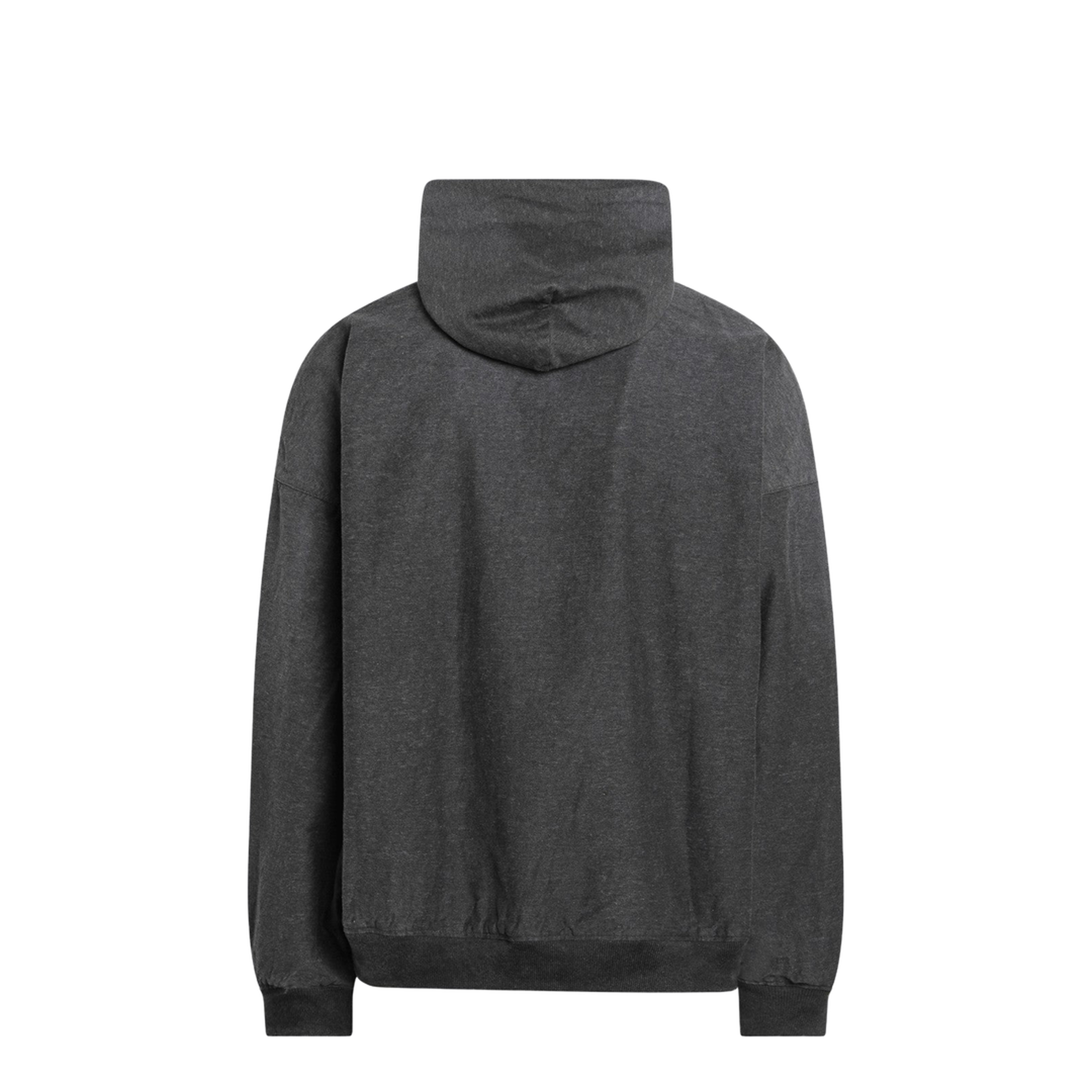 Hoodie Trompe L'œil in Anthracite - Image 2