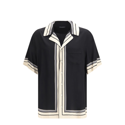 Hawaii Shirt with Logo and Striped Print - Image 1