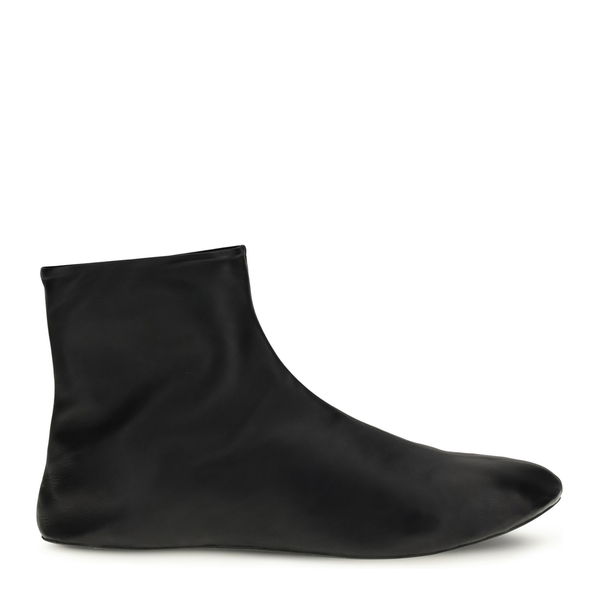 Leather Ankle Boots Lined With Soft Shearling - Image 1