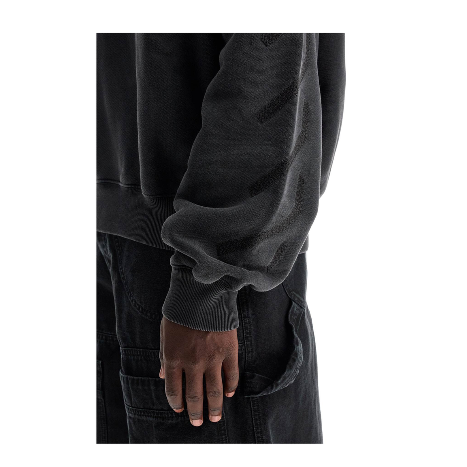 St. Matthew Crewneck Sweatshirt with Arrow - Image 4