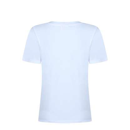 Baby Fit Logo T-Shirt in Cotton Jersey White - Image 4
