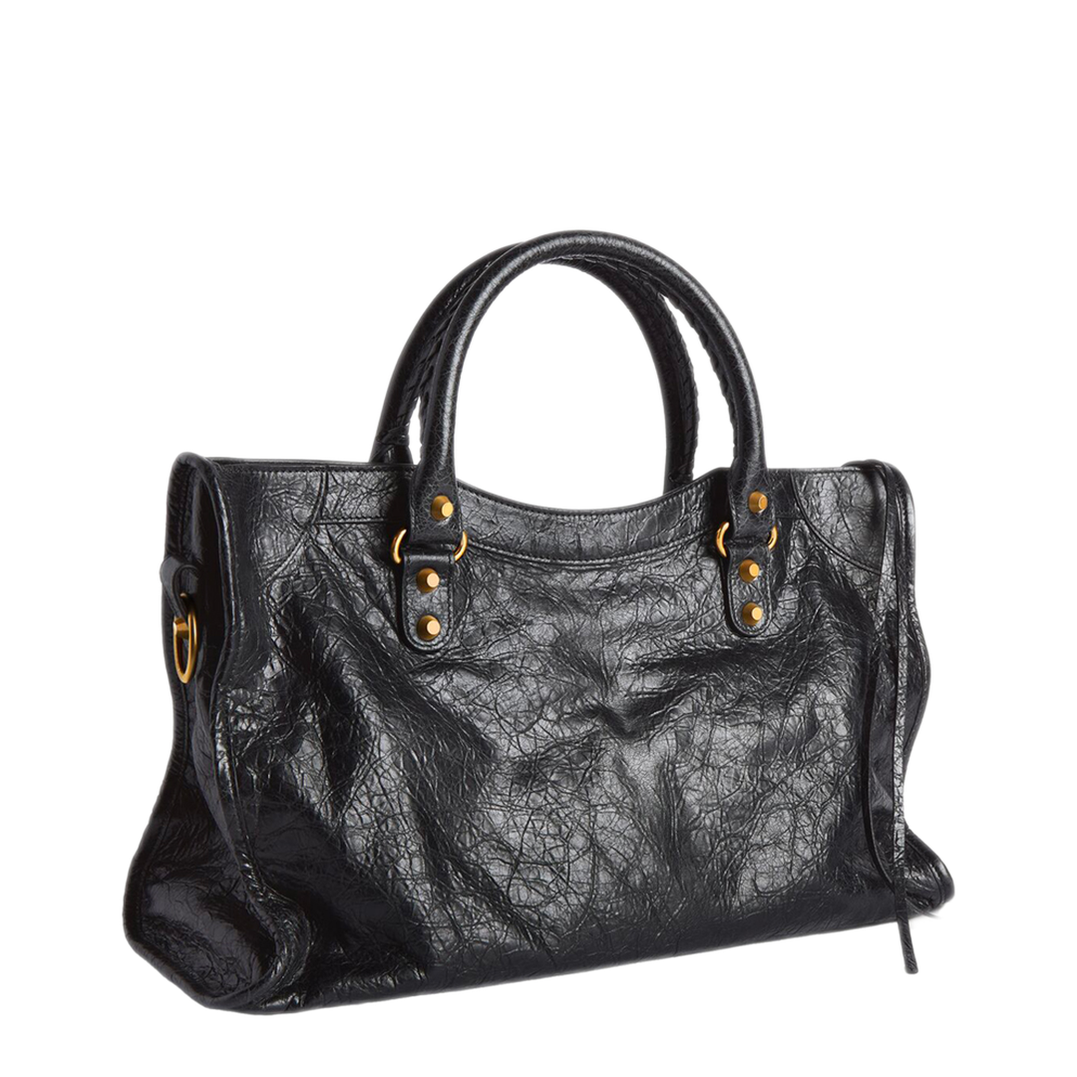 City Medium Bag in Arena Leather - Image 6