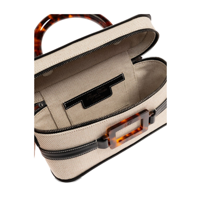 Vanity Belle Vivier Mini Bag Canvas - Image 6