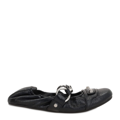 City Ballerina in Black/Silver - Image 1