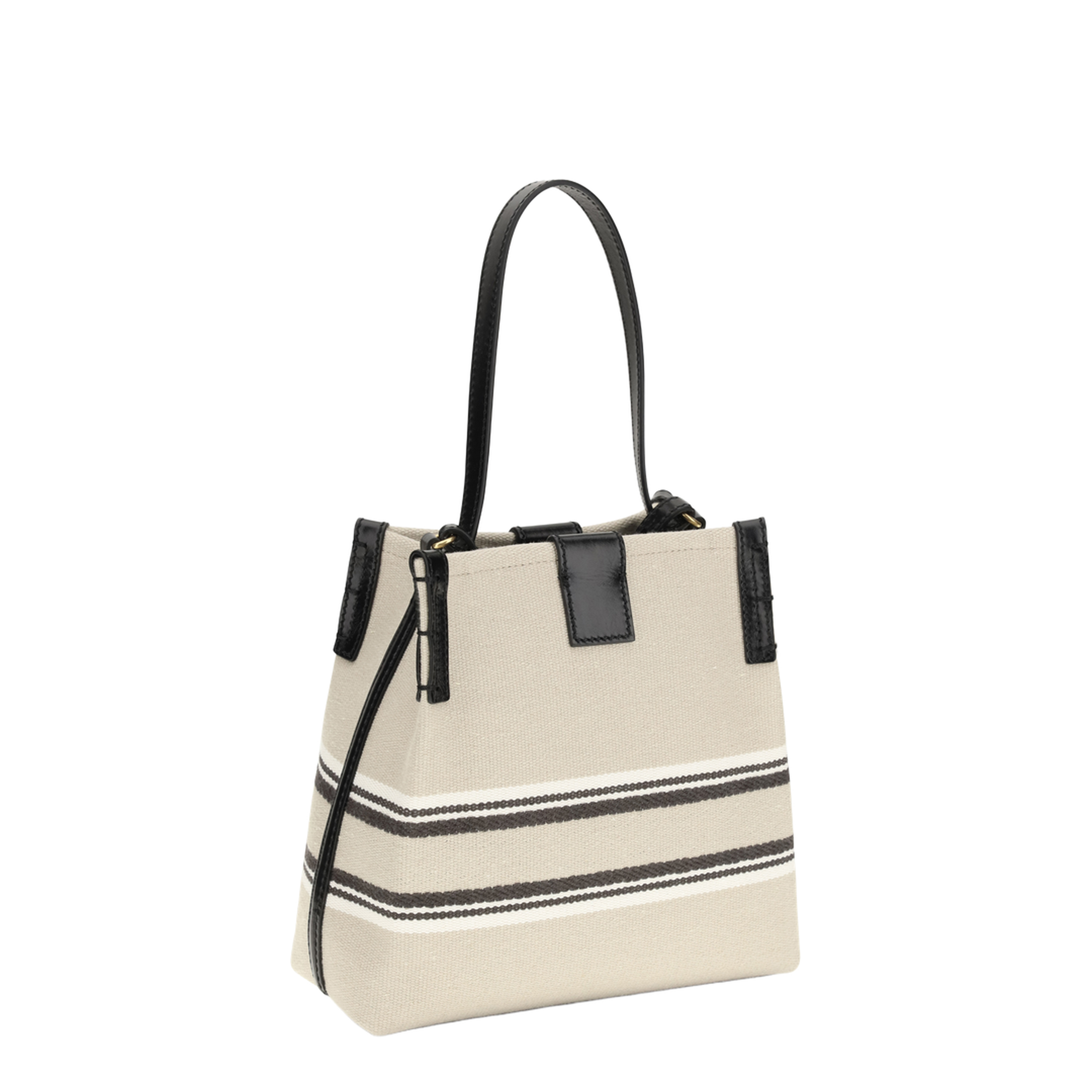 Release Bucket Bag In Canvas And Leather - Image 3