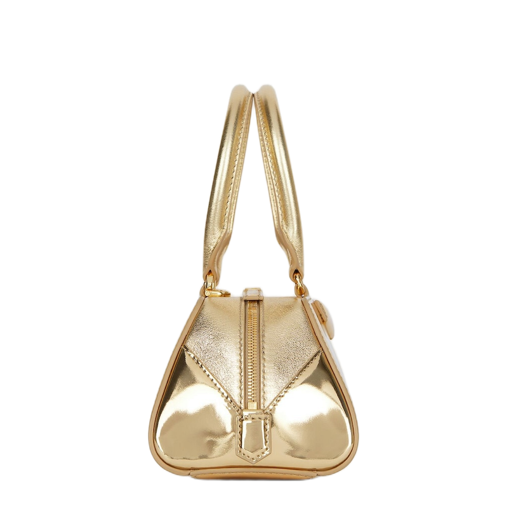 Mini Antigona East-West Bag in Laminated Leather - Image 2