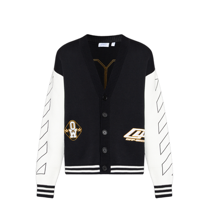 Cardigan with patches - Image 1