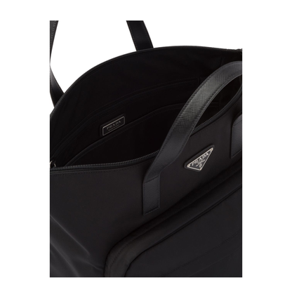 Black Re-Nylon shopping bag - Image 2