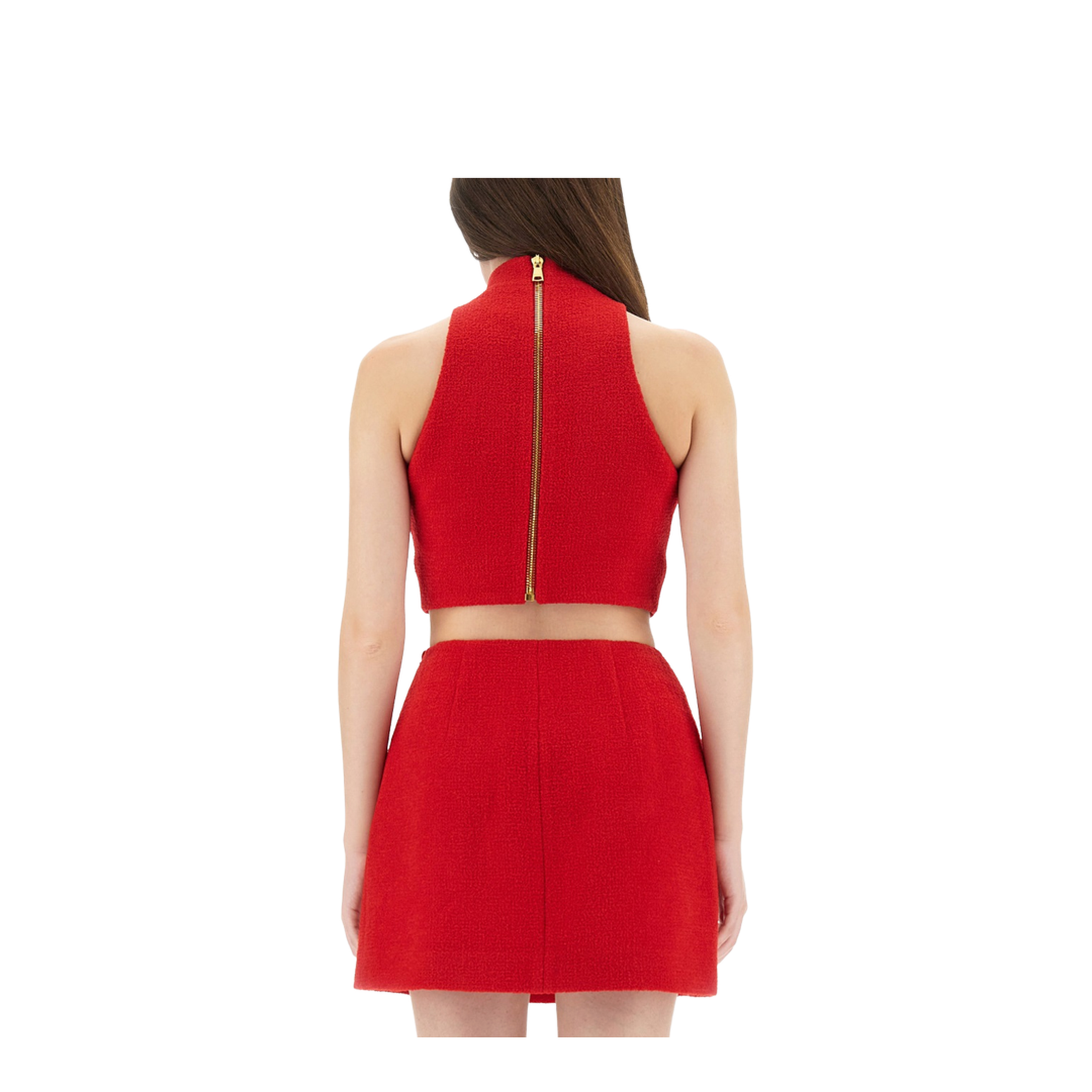 Red Virgin Wool Top - Image 3