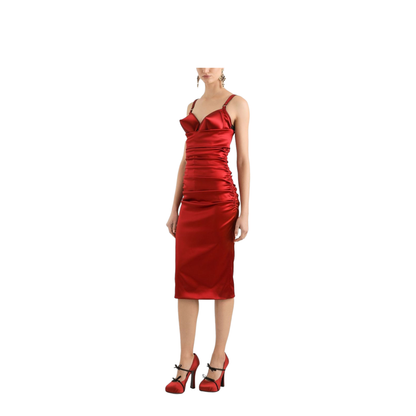 Longuette Dress with Cone Cups - Image 4